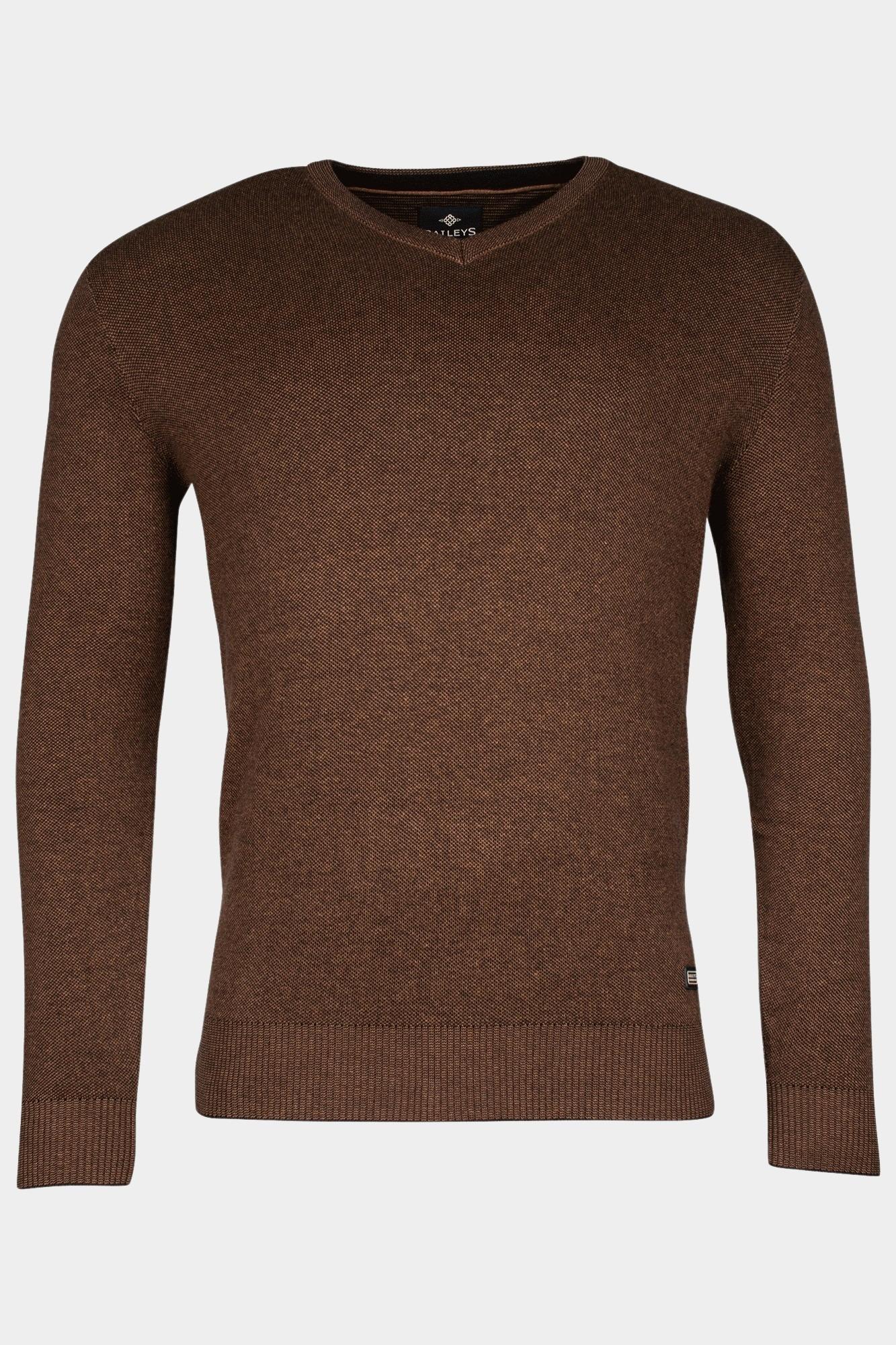 Baileys Pullover Bruin V-Neck 428109/885