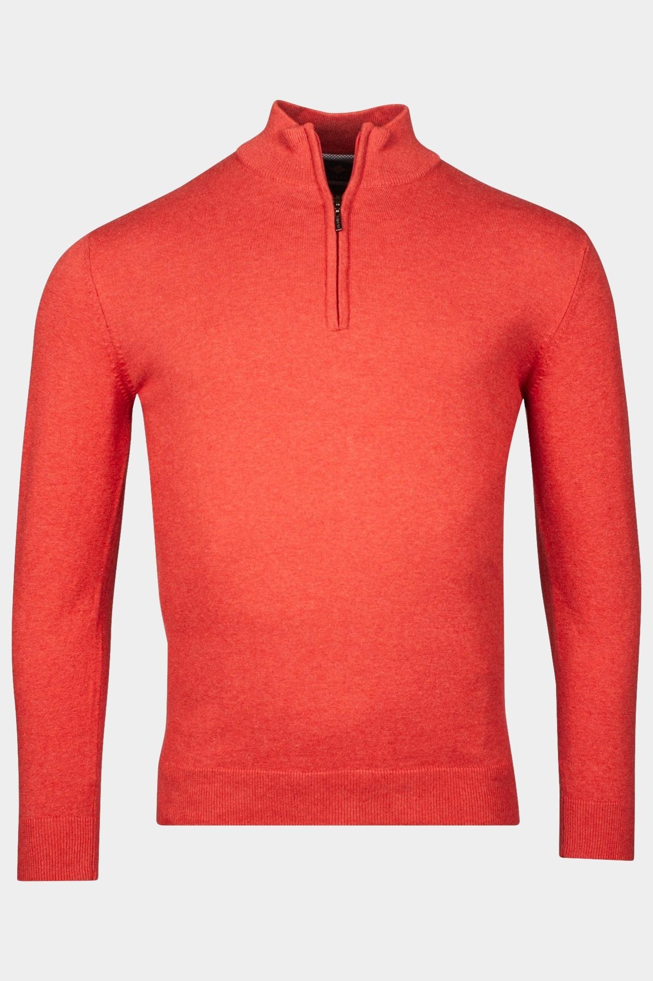 Baileys Half Zip Roze Pullover 1/2 zip  12gg single 518400CCT-3/335