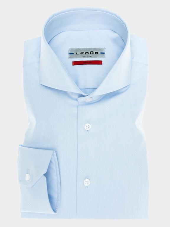 Ledub Business hemd lange mouw Blauw 0488SNI SF 5 0043528/120000