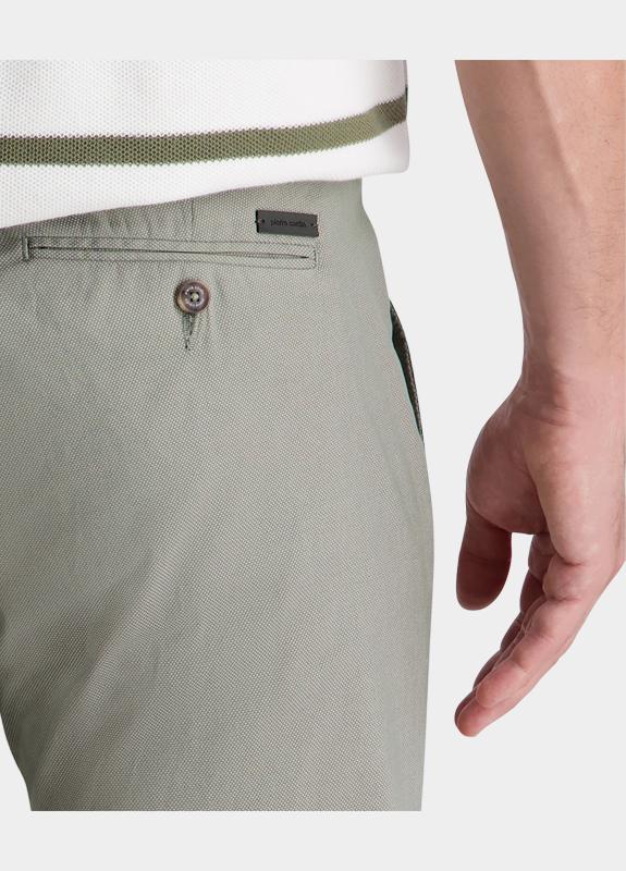 Pierre Cardin Chino Groen Calais C3 33730.1060/5215