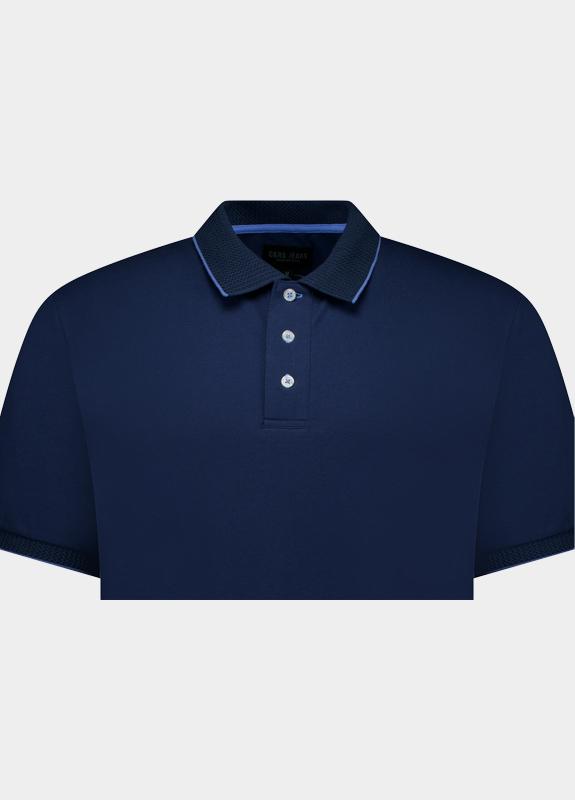 Cars Jeans Polo korte mouw Blauw Xando 61673/12