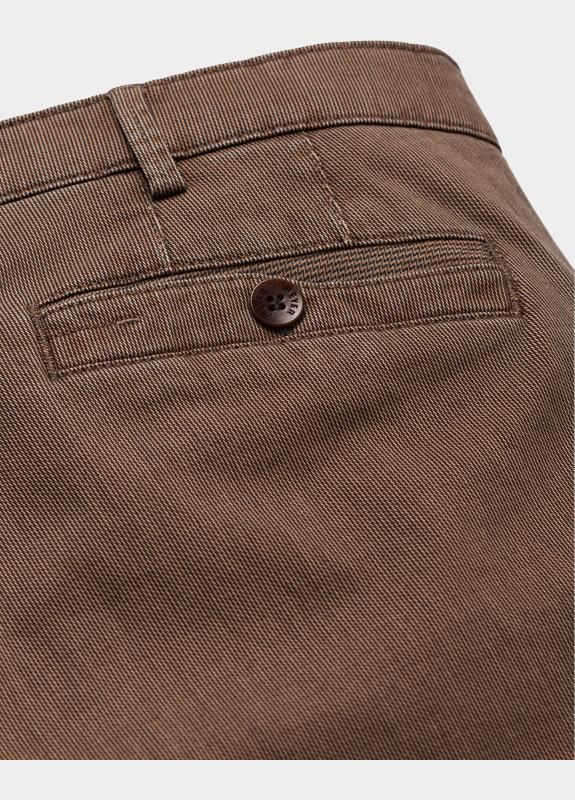 Meyer Katoenen Broek Bruin DIEGO Art.2-5609 3062560900/44