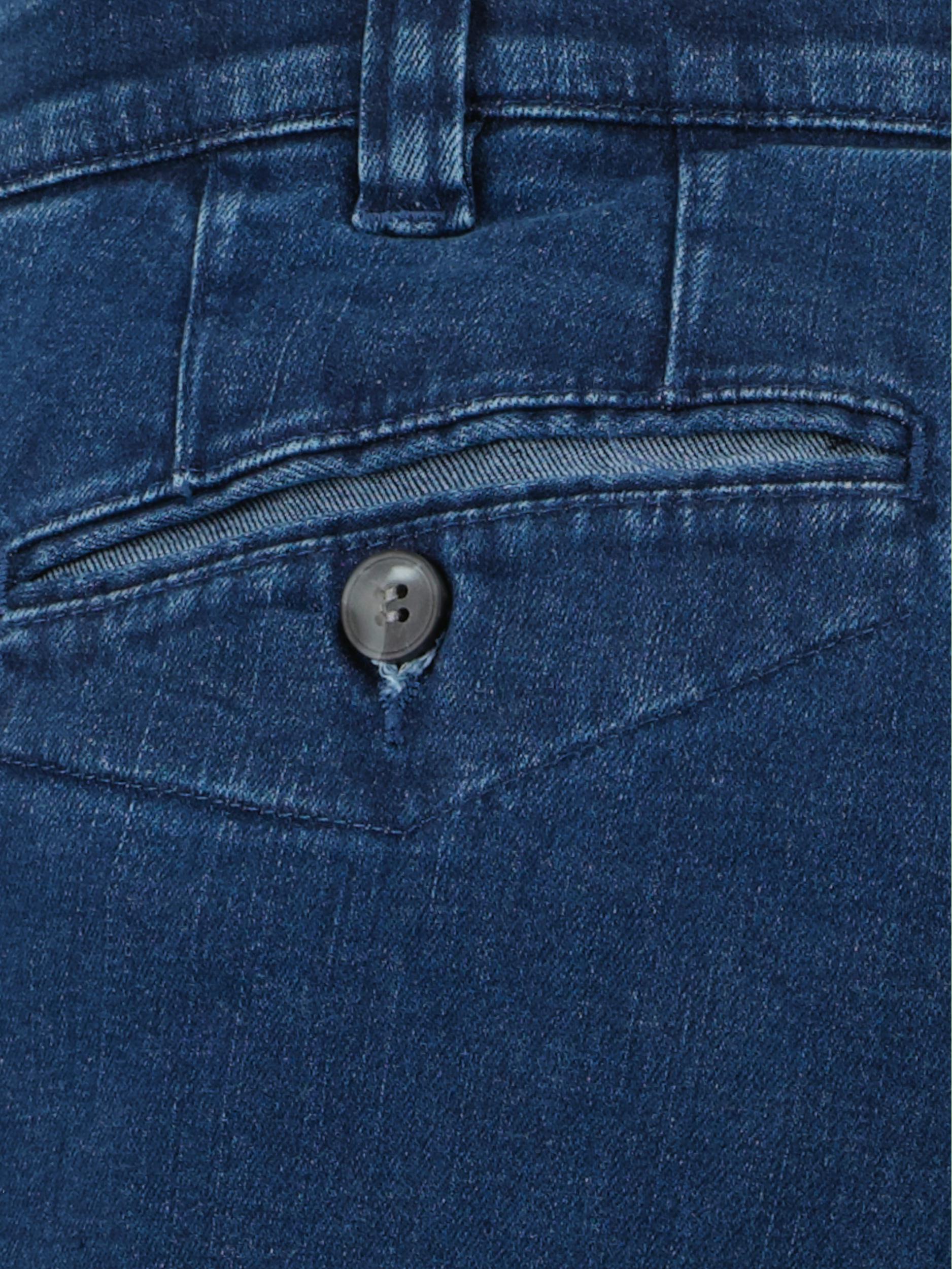 F043 Flatfront Jeans Blauw  2081.1.11.170/651
