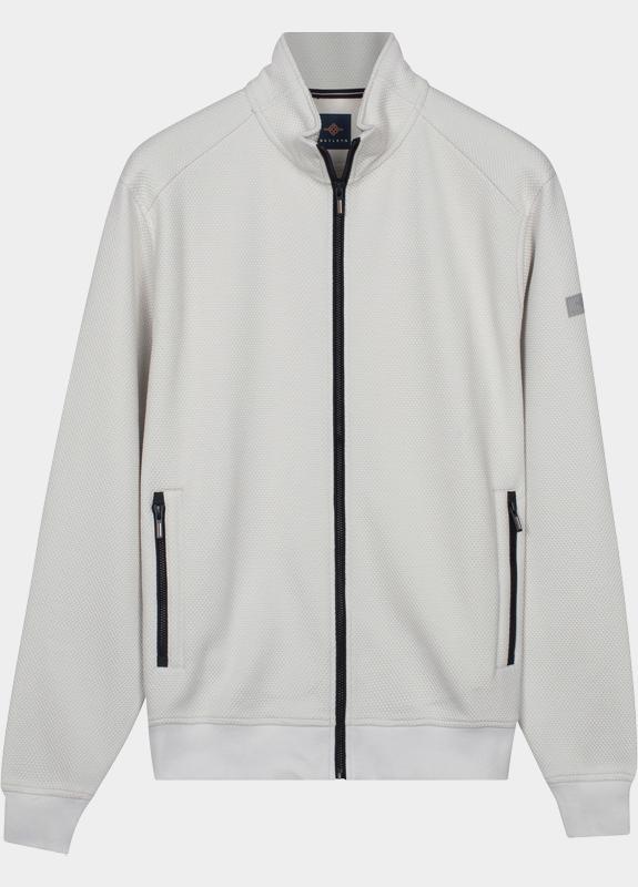 Baileys sweatvest heren Grijs Sweat Cardigan Zip  Jacquar d 612232/91