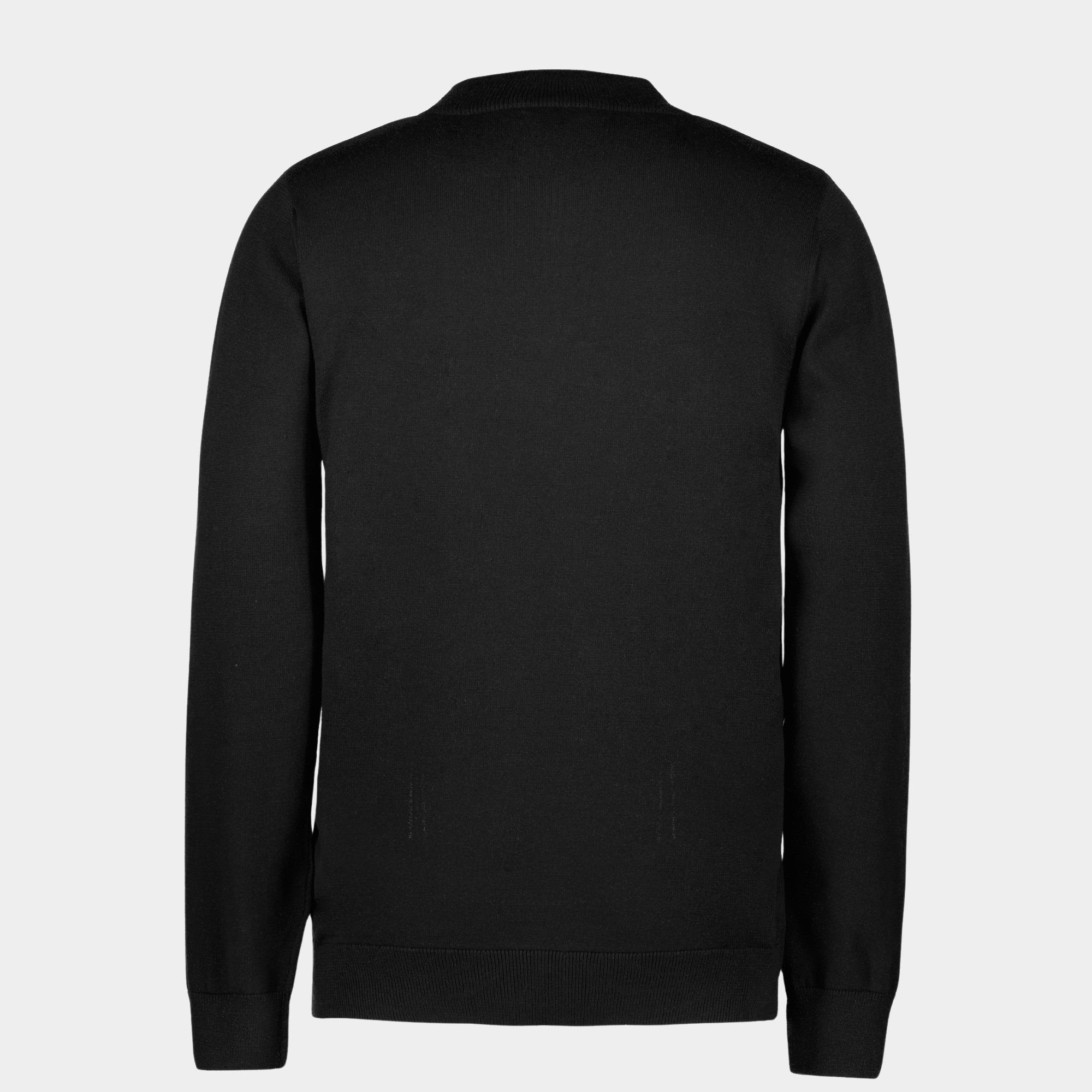 Cars Jeans Half Zip Zwart FYNO 69546/01