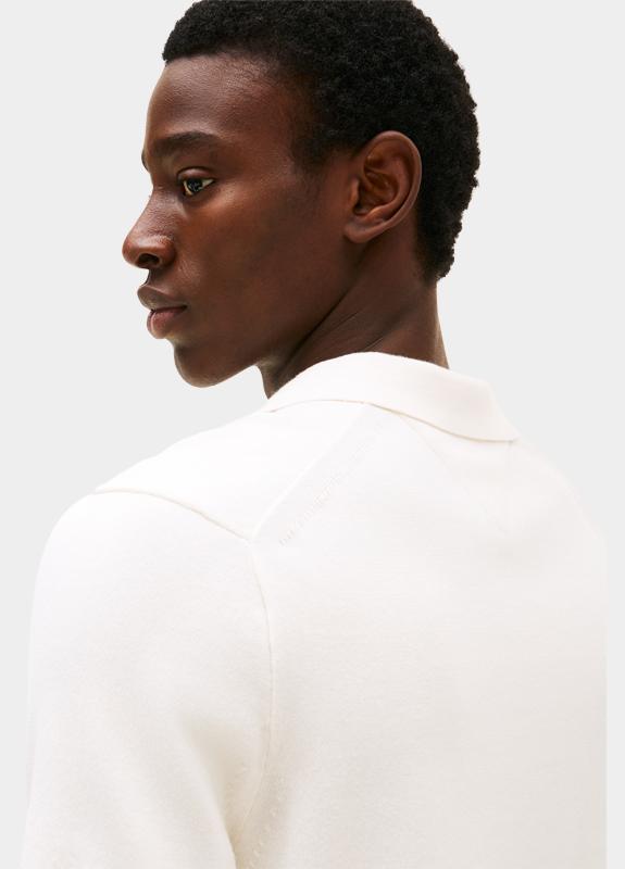 Tommy Hilfiger Polo korte mouw Geel ESSENTIAL COTTON KNITTED POLO MW0MW37396/Z00