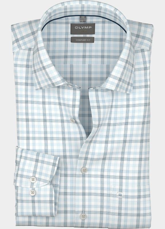 Olymp Overhemd extra lange mouw Blauw Luxor 108619/11