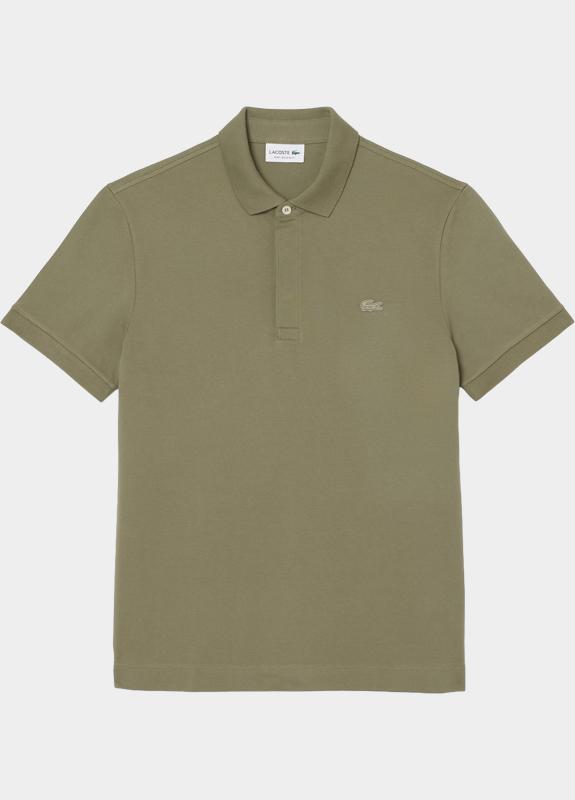 Lacoste Polo heren Groen Paris regular fit PH5522/BMY