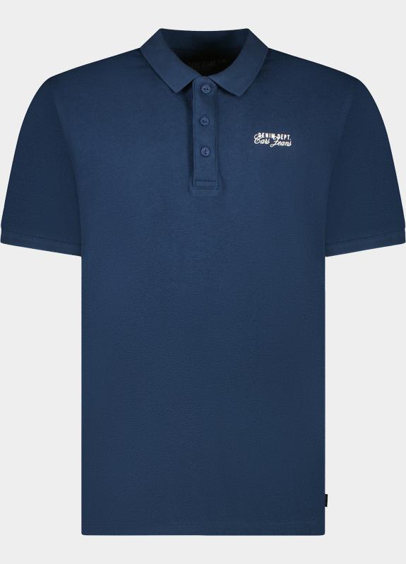 Cars Jeans Polo korte mouw Blauw Nosser 61571/12