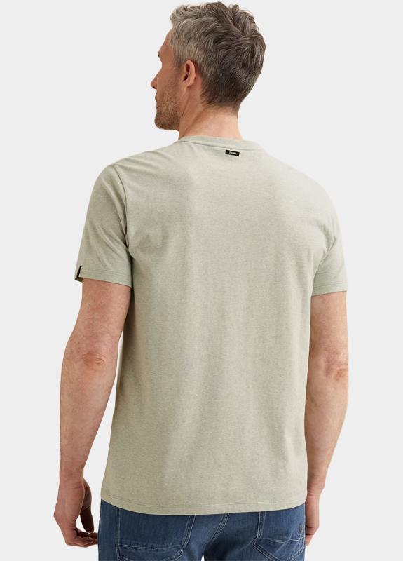 Vanguard T-shirt korte mouw Groen Short sleeve r-neck cotton el VTSS2603514/6390