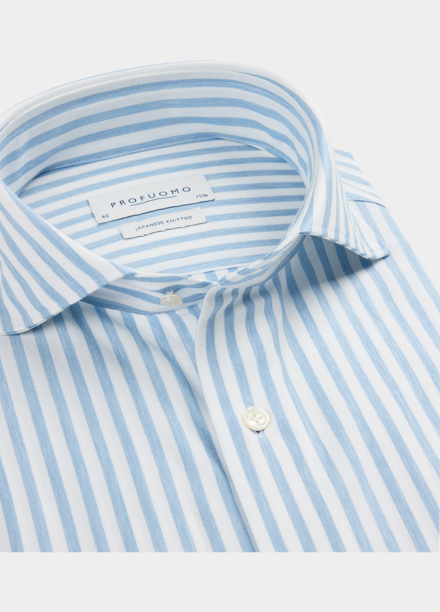 Profuomo Zakelijk overhemd heren Blauw  PPWH30028/B