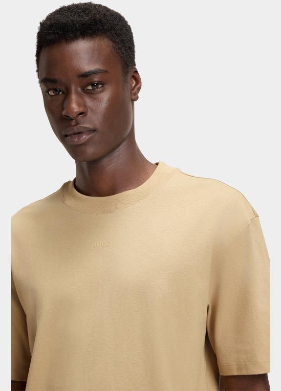 HUGO Red T-shirt korte mouw Beige Dapolino 10248326 01 50488330/269