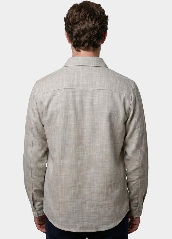 Scotland Blue Overshirt Grijs Duncan Shirtjacket SPE26114DU04SB/2501