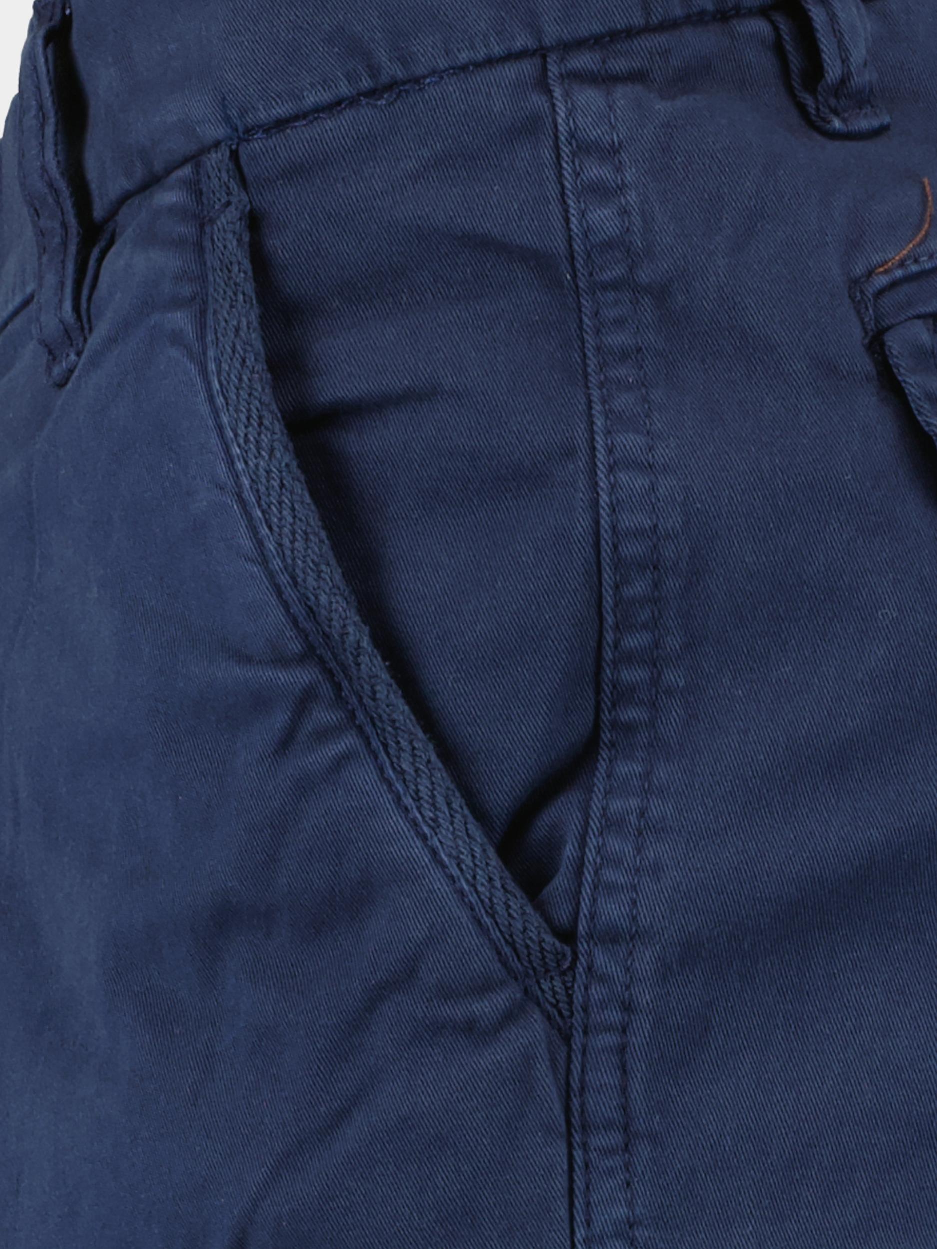 Donders 1860 Korte Broek Blauw 76986 - Bermuda 76986/761