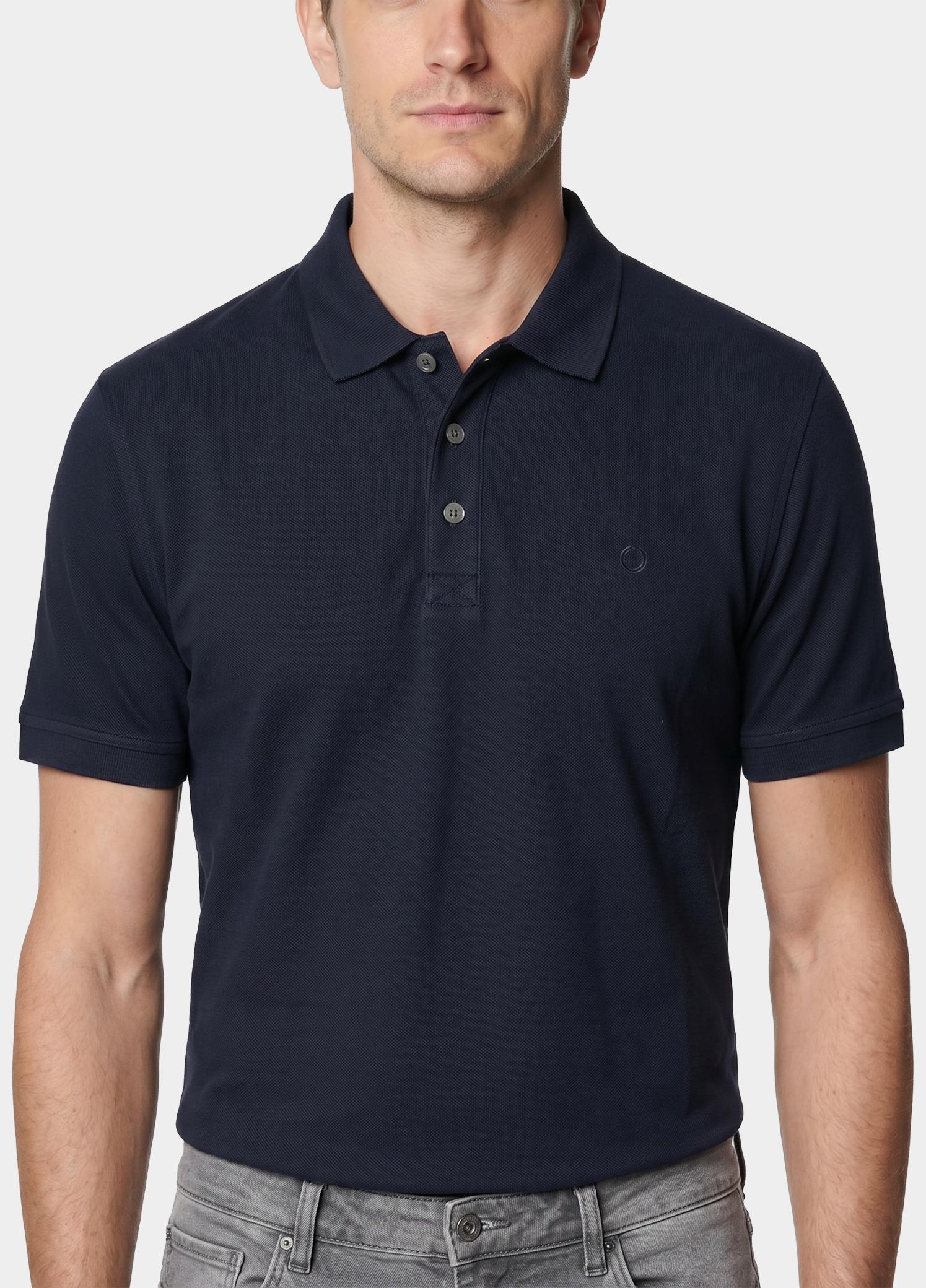 Bos Polo heren Blauw New-Lobra F0001371.8565/4480