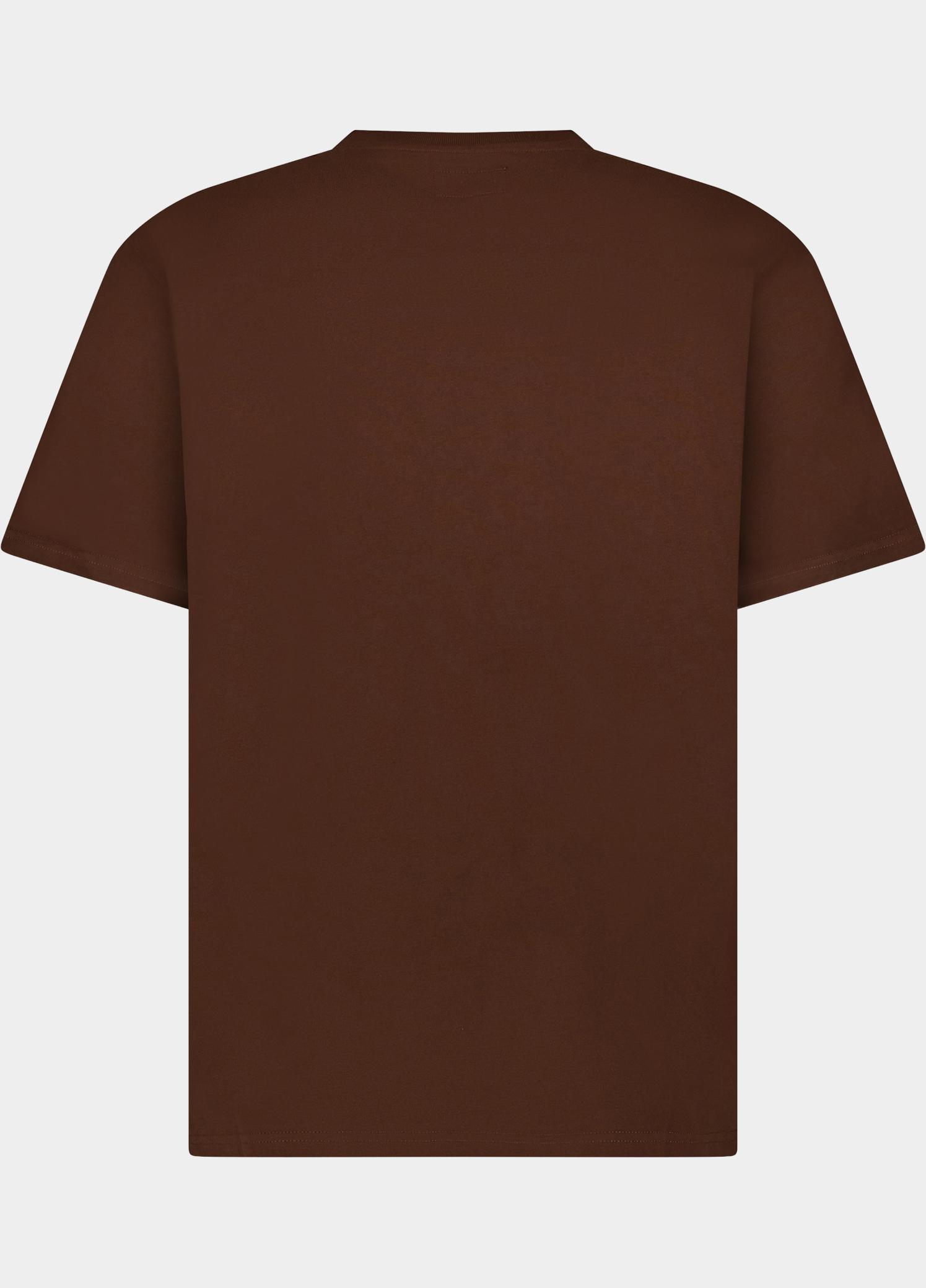 Cars Jeans T-shirt heren Bruin Vanny 60351/86
