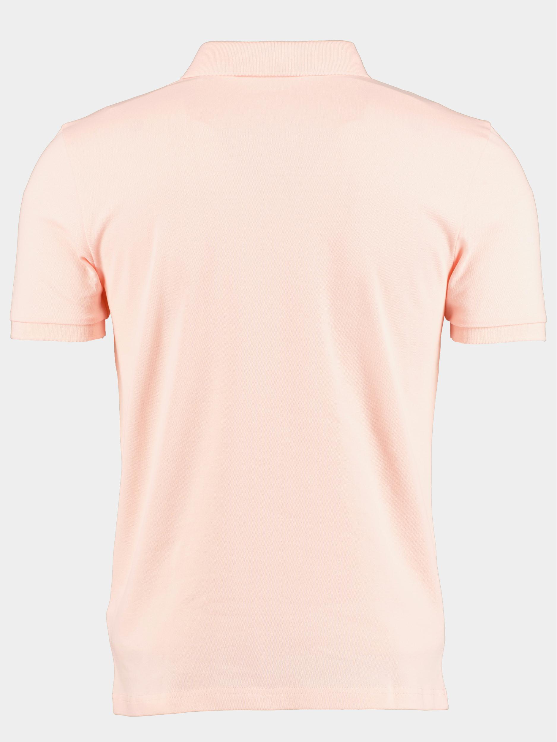 BOSS Orange Polo korte mouw Roze Passenger 10242645 01 50472668/694