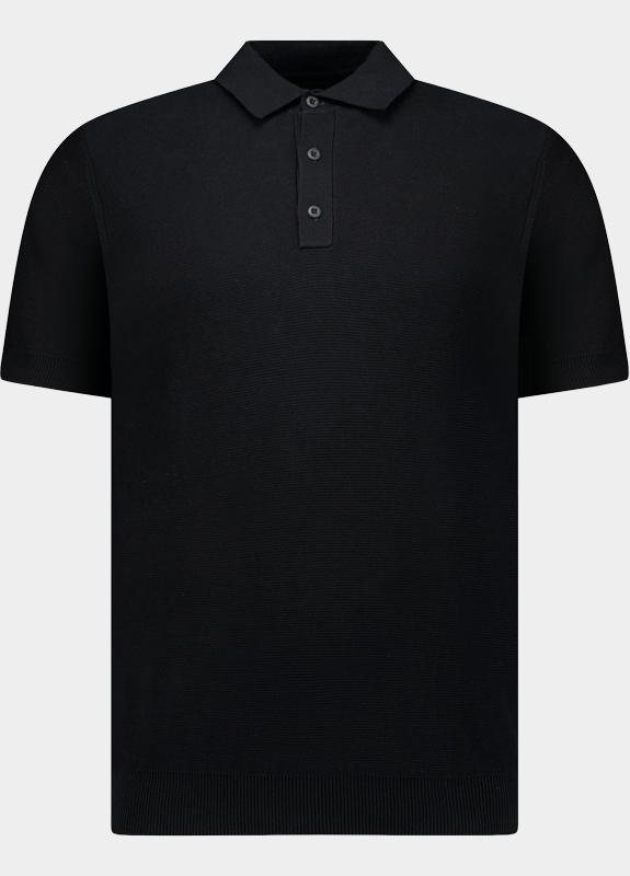 Cars Jeans Polo korte mouw Zwart Anmas 63271/01