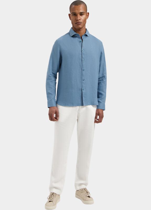 Dstrezzed Overhemd heren Blauw DS_Jagger Shirt 303710-SS25/699