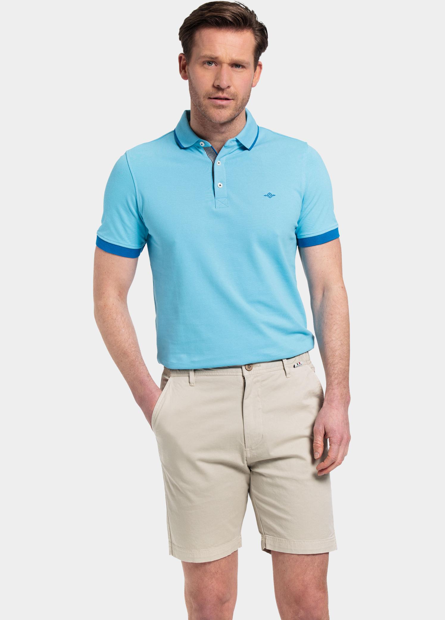 Giordano Korte Broek heren Wit Porter Short (elastic in wais 411117/81