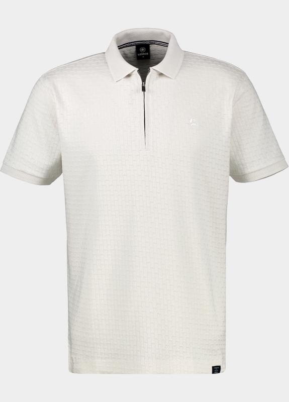Lerros Polo korte mouw Beige  2633219/116