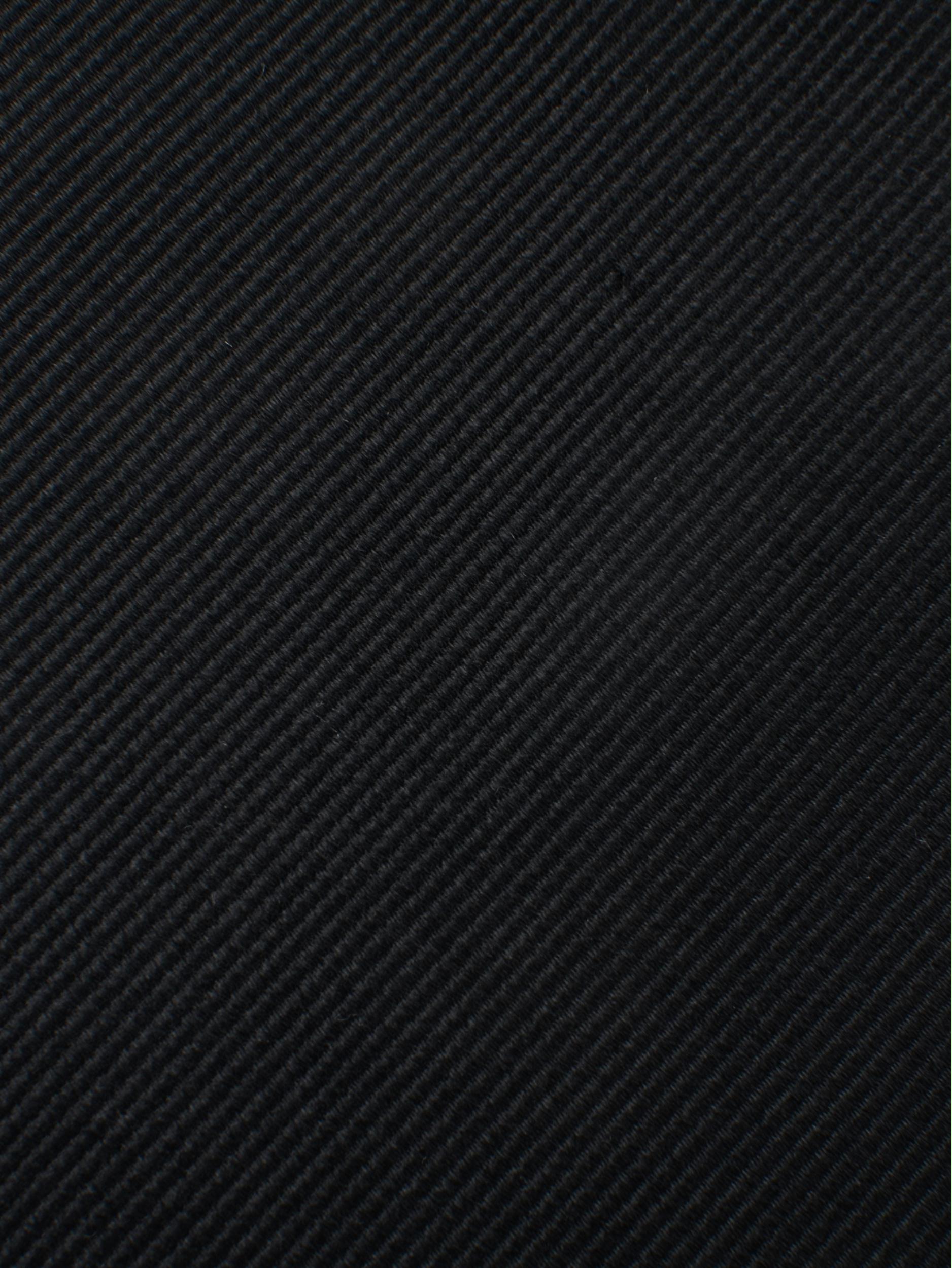 Profuomo Stropdas Zwart  PP5AA0020/A