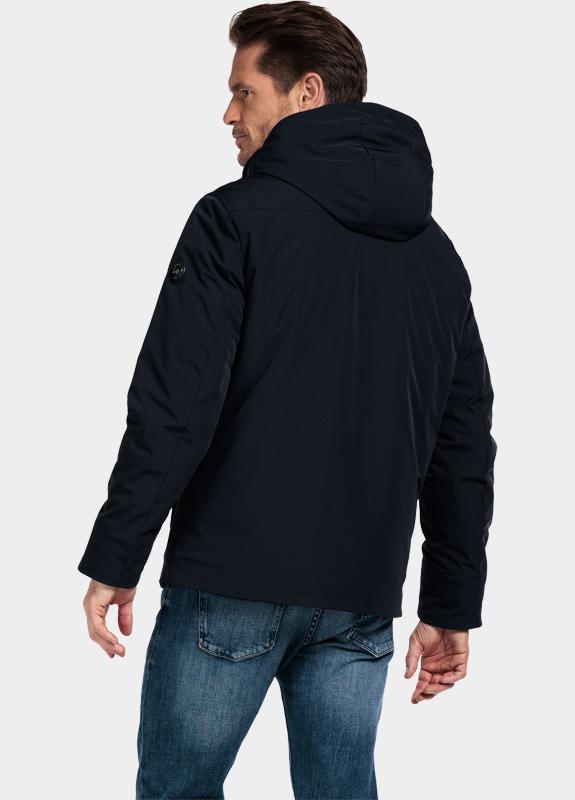 Baileys Winterjack Blauw Jacket with Hood Padded. 522355/60