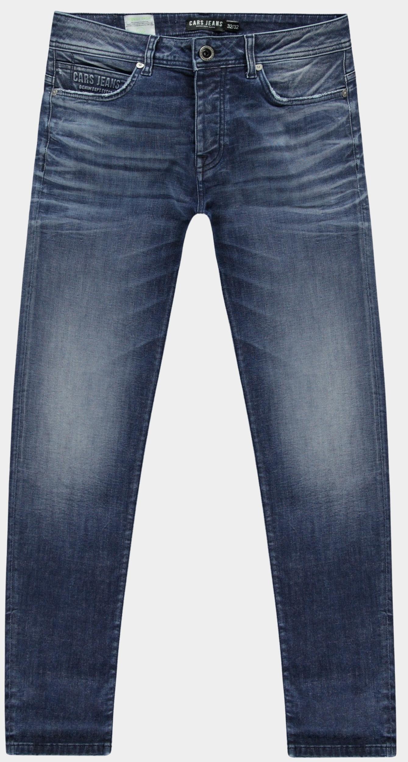 Cars Jeans 5-Pocket Jeans Blauw Jeans Marshal Plus Slim fit 82928/03