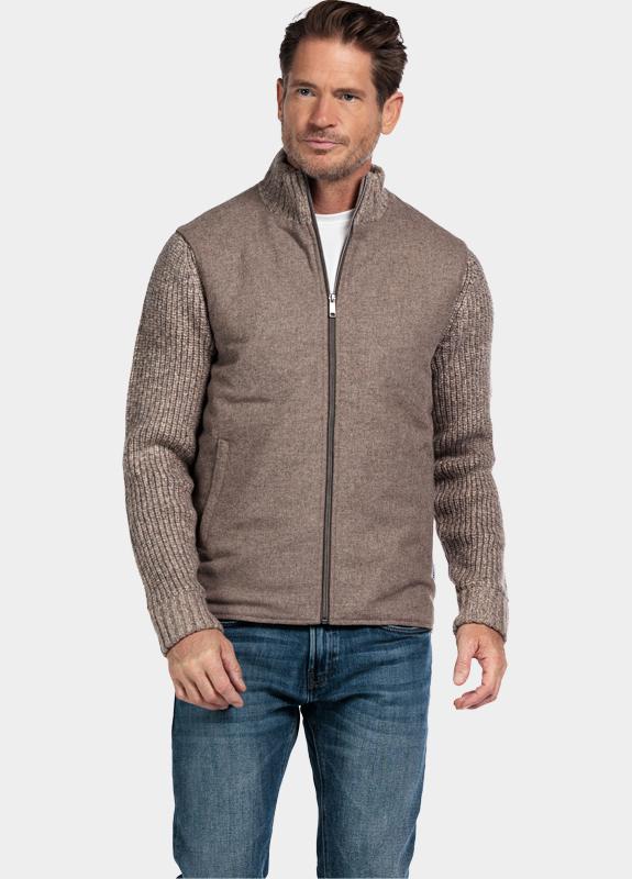 Baileys Vest Bruin Cardigan Zip  Front 522095/805