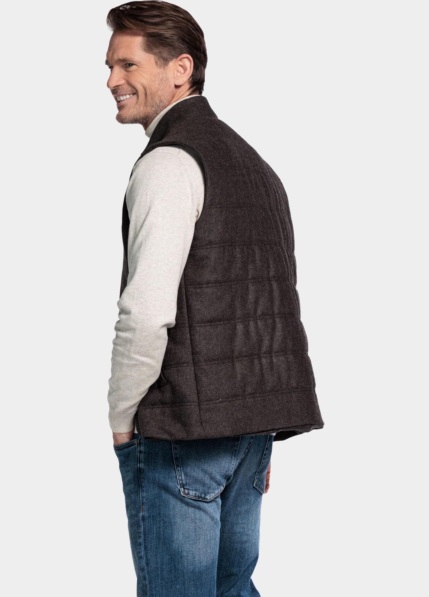 Giordano Bodywarmer heren Bruin Owen Bodywarmer Luxury Wool T 522551/80