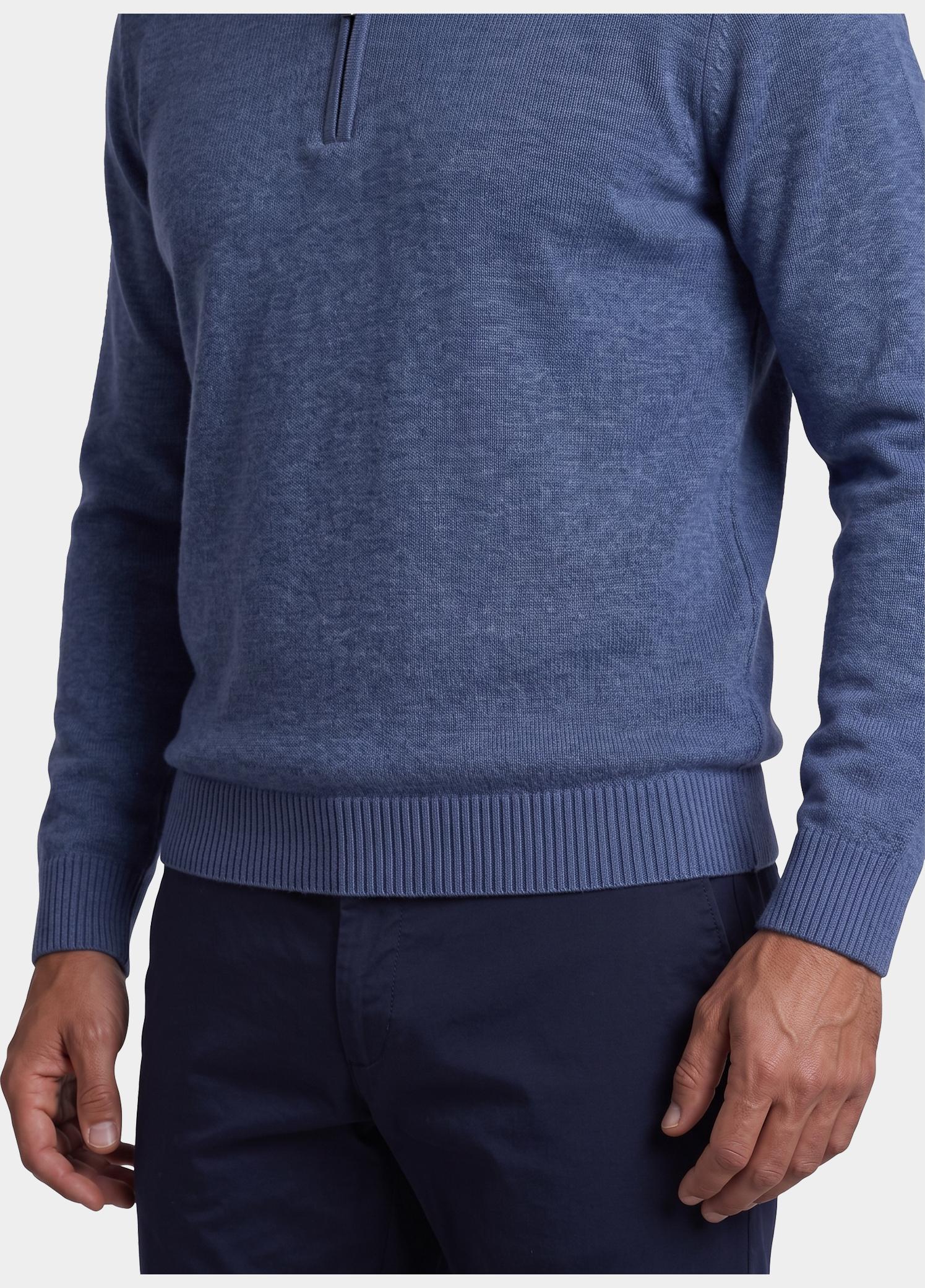 Bos Half Zip Blauw  3042900/304