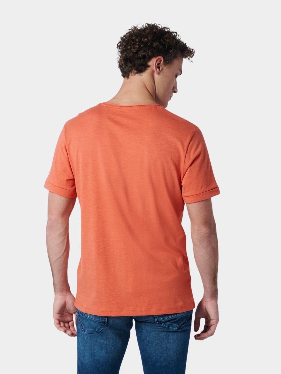No Excess T-shirt korte mouw Geel T-Shirt Crewneck Slub Respons 19340202SN/192