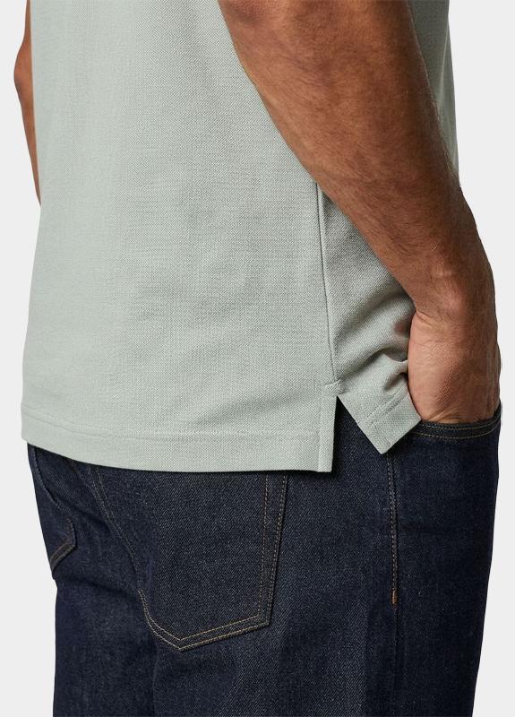 BOSS Orange Polo heren Grijs Passertip 10256683 01 50507699/043