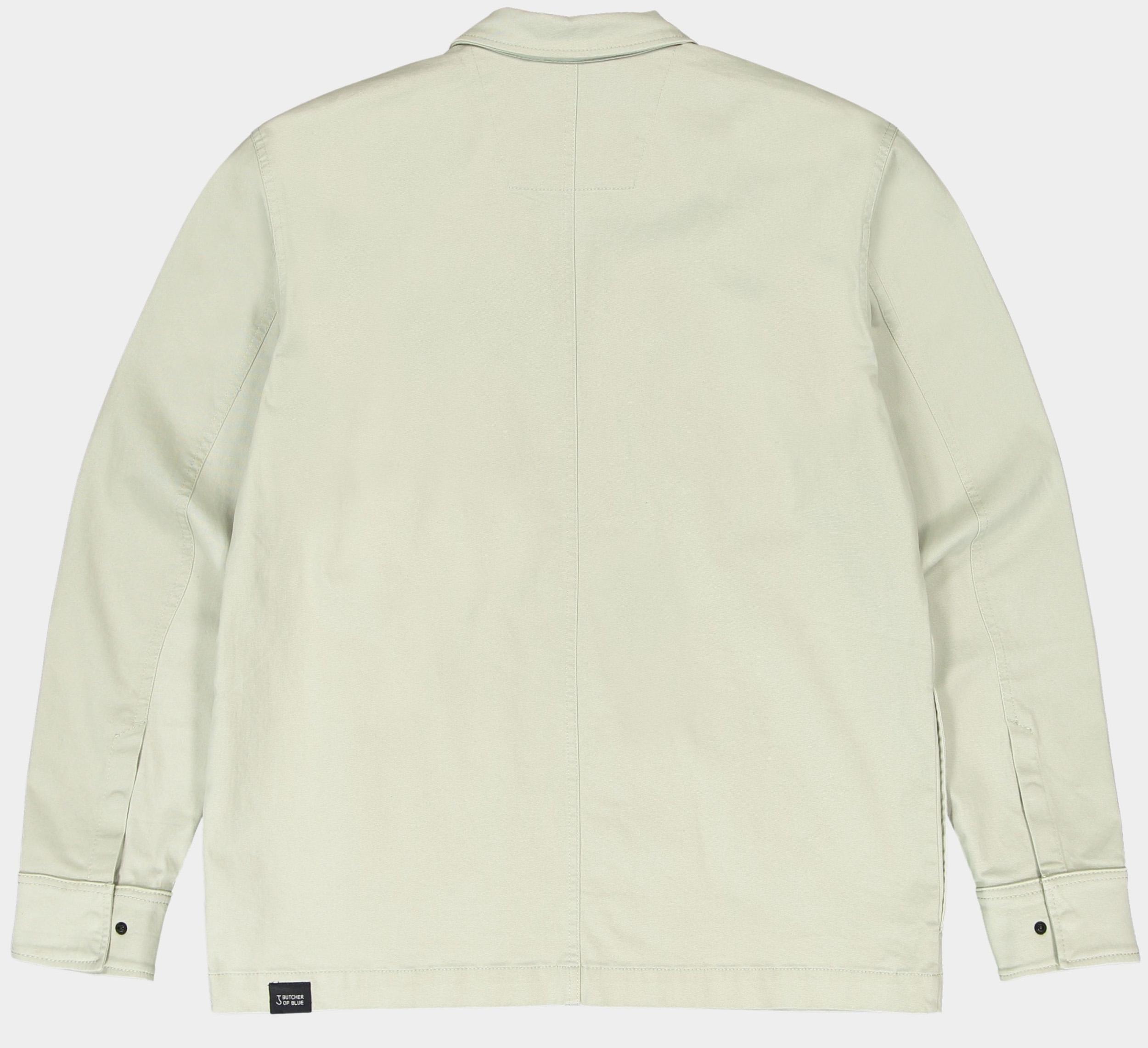 Butcher of Blue Overshirt Groen Sonam Twill Overshirt M2424002/791