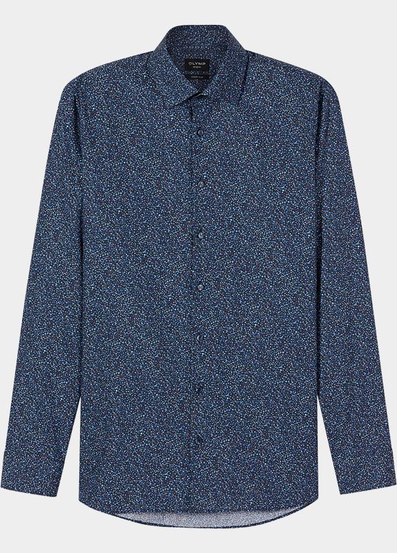Olymp Zakelijk overhemd heren Blauw No. Six 250384/18