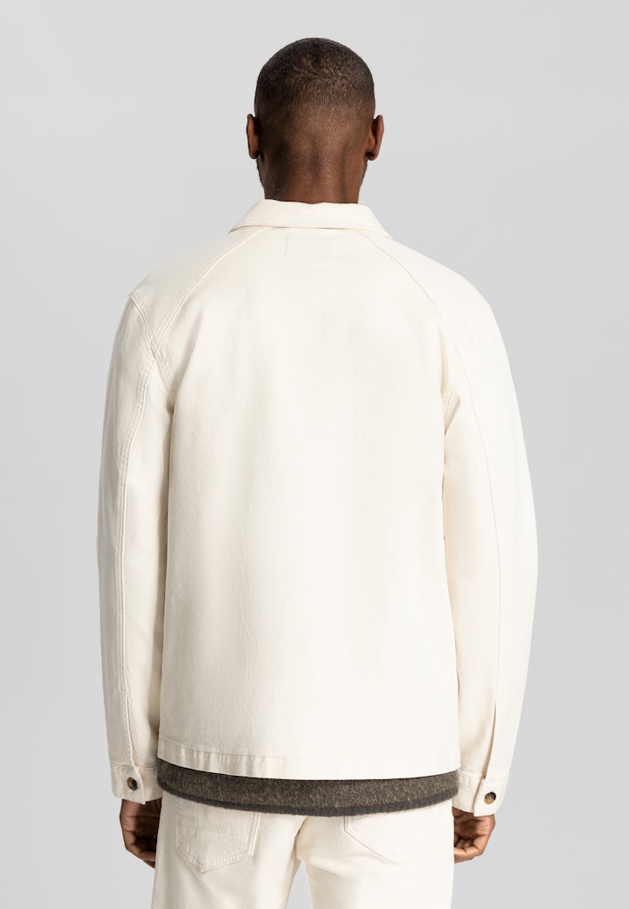 Dstrezzed Winterjack Wit DS_Worker Jacket 150048/102