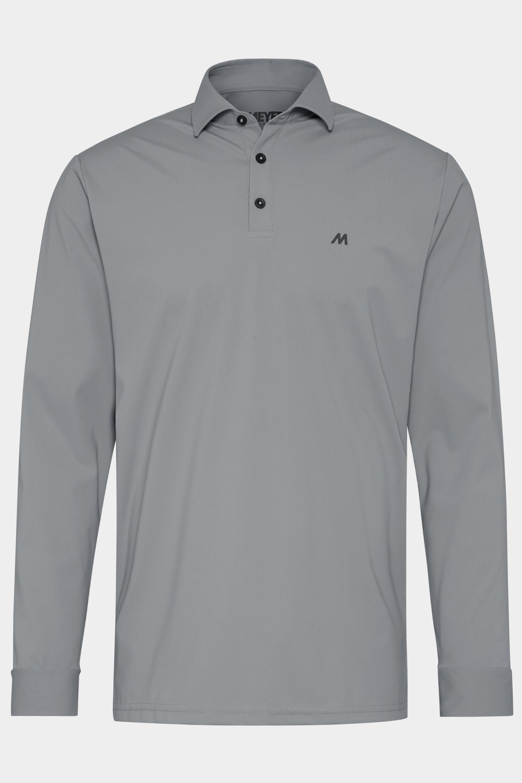 Meyer Polo lange mouw Grijs BRYSON Art.9-9007 9529900700/07