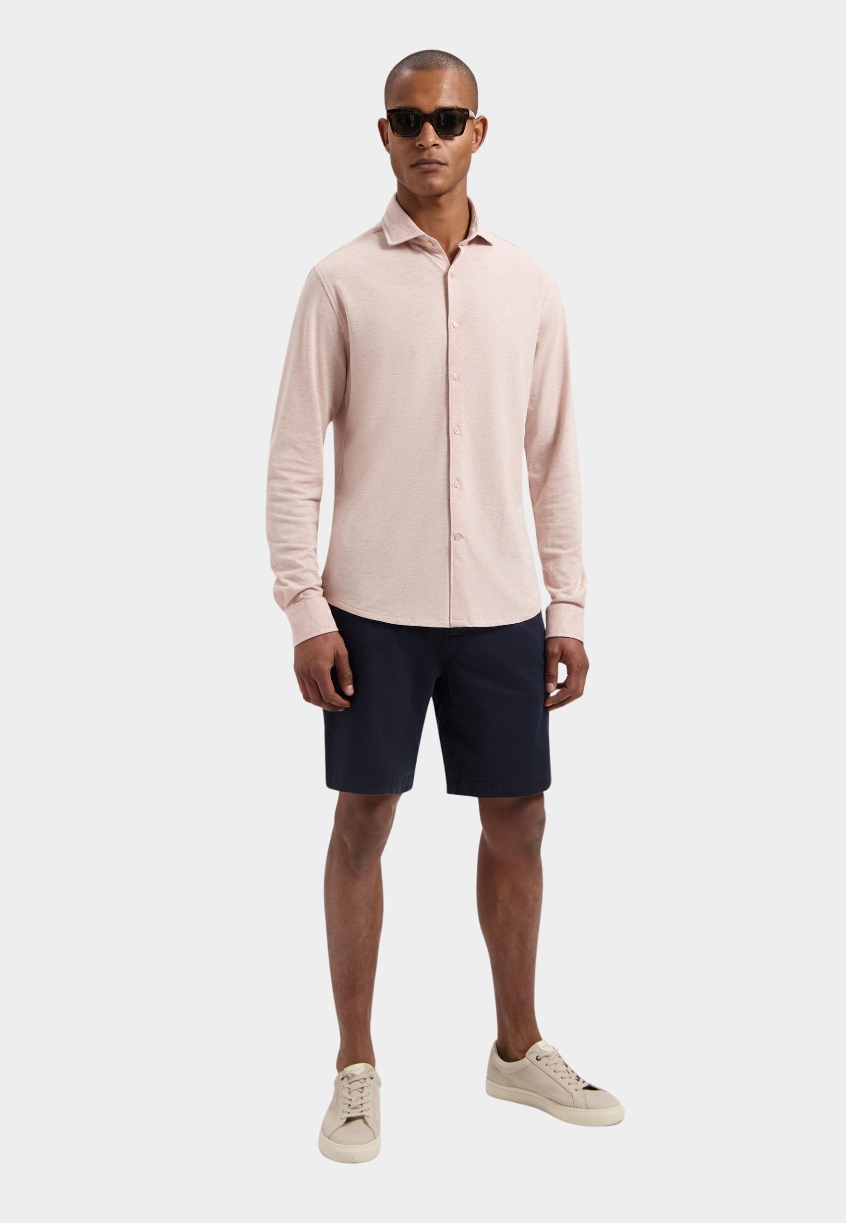 Dstrezzed Casual hemd lange mouw Roze Kirk Shirt 303714-SS25/459