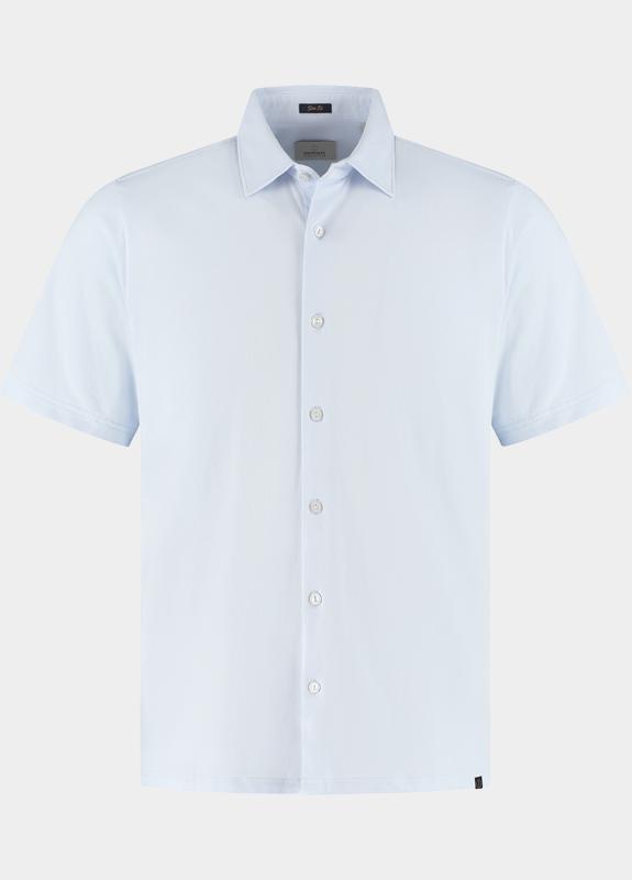 Dstrezzed Casual hemd korte mouw Blauw Liam Shortsleeve Shirt 311530/646