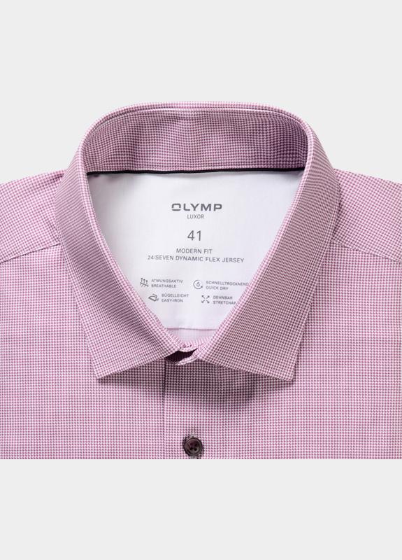 Olymp Zakelijk overhemd heren Roze Luxor 24/Seven 123184/93