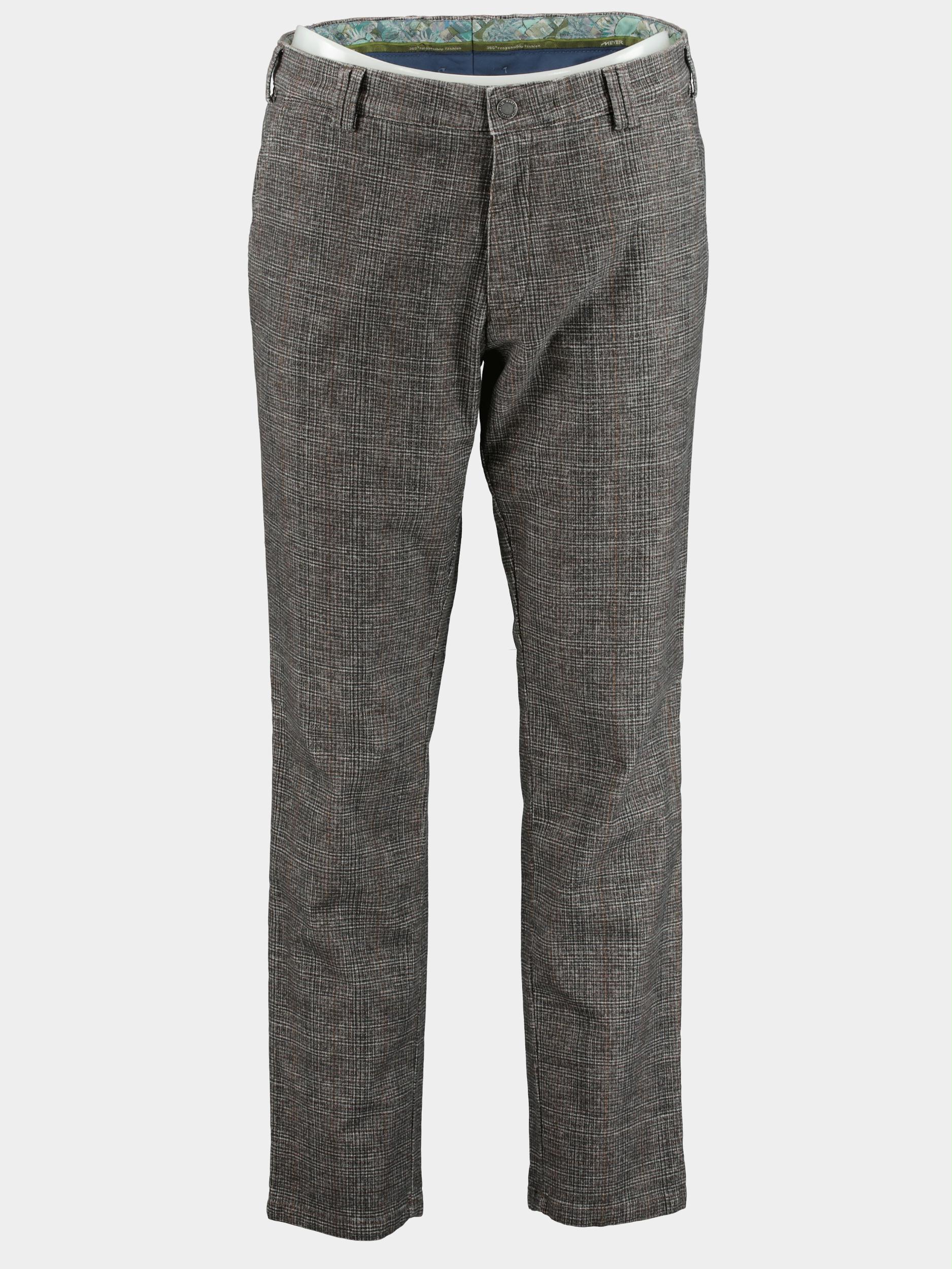 Meyer Katoenen Broek Bruin RIO Art.2-7621 3242762190/36