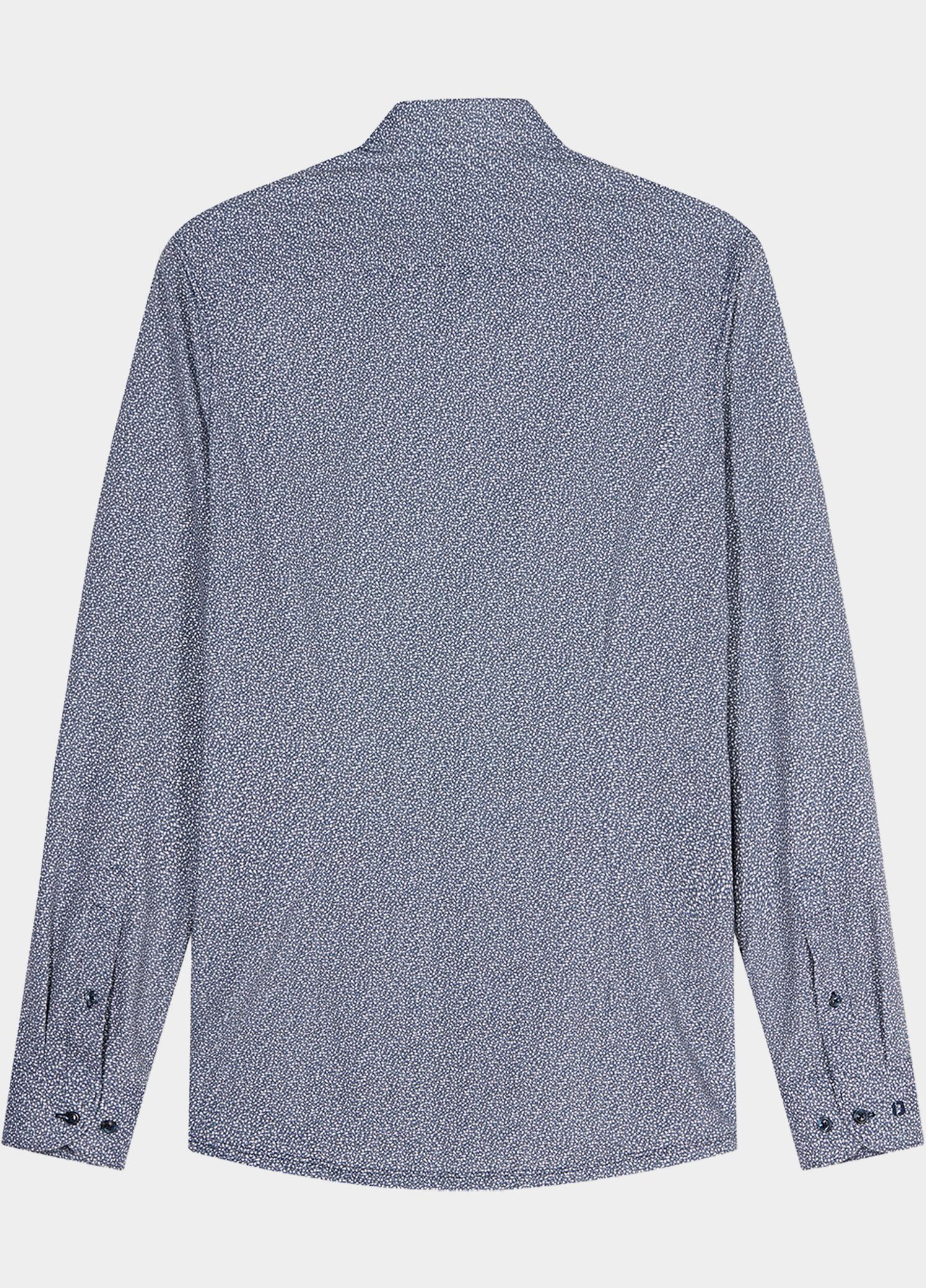 Olymp Zakelijk overhemd heren Blauw 24/7 Luxor mf D.2360 o.T. 125924/18