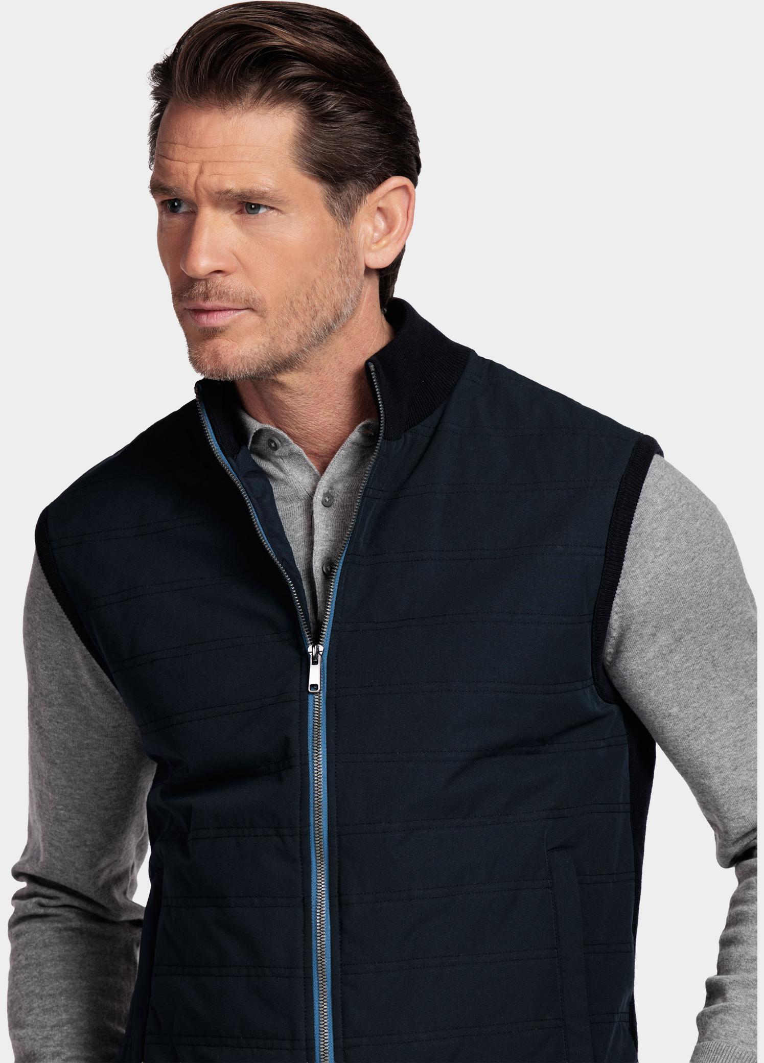 Baileys Gilet Blauw Gilet Gardigan Full Zip SL 12 618018/60