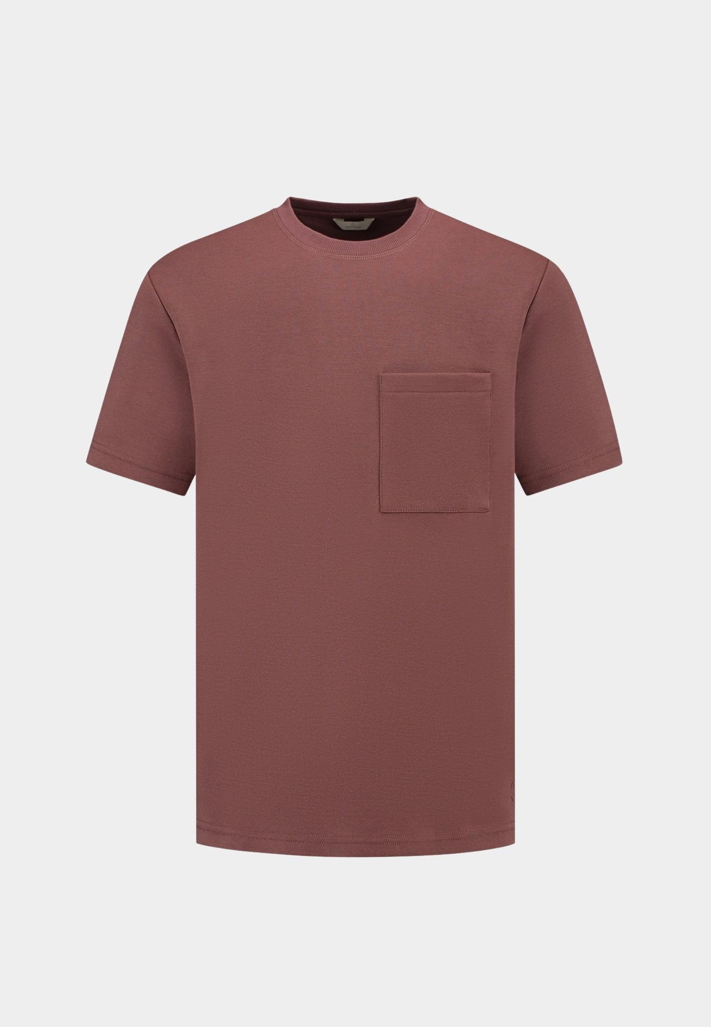Dstrezzed T-shirt korte mouw Rood Ebbe Boxy Tee 202908-SS25/273