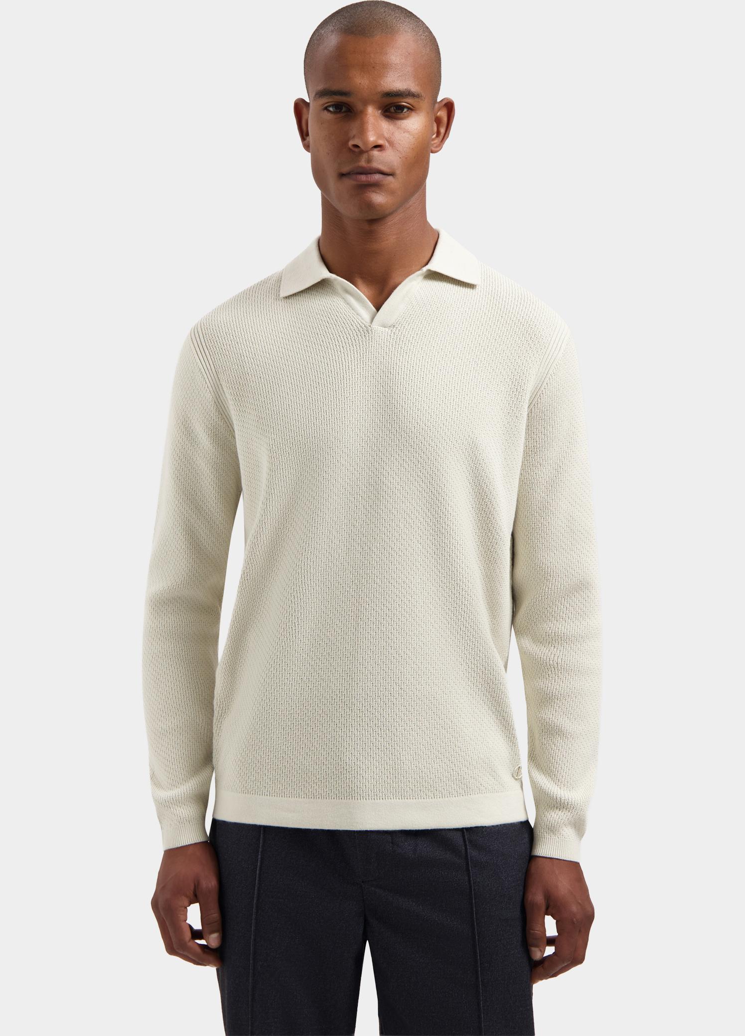 Dstrezzed Polo lange mouw Grijs Kostas Longsleeve Polo 405934/107