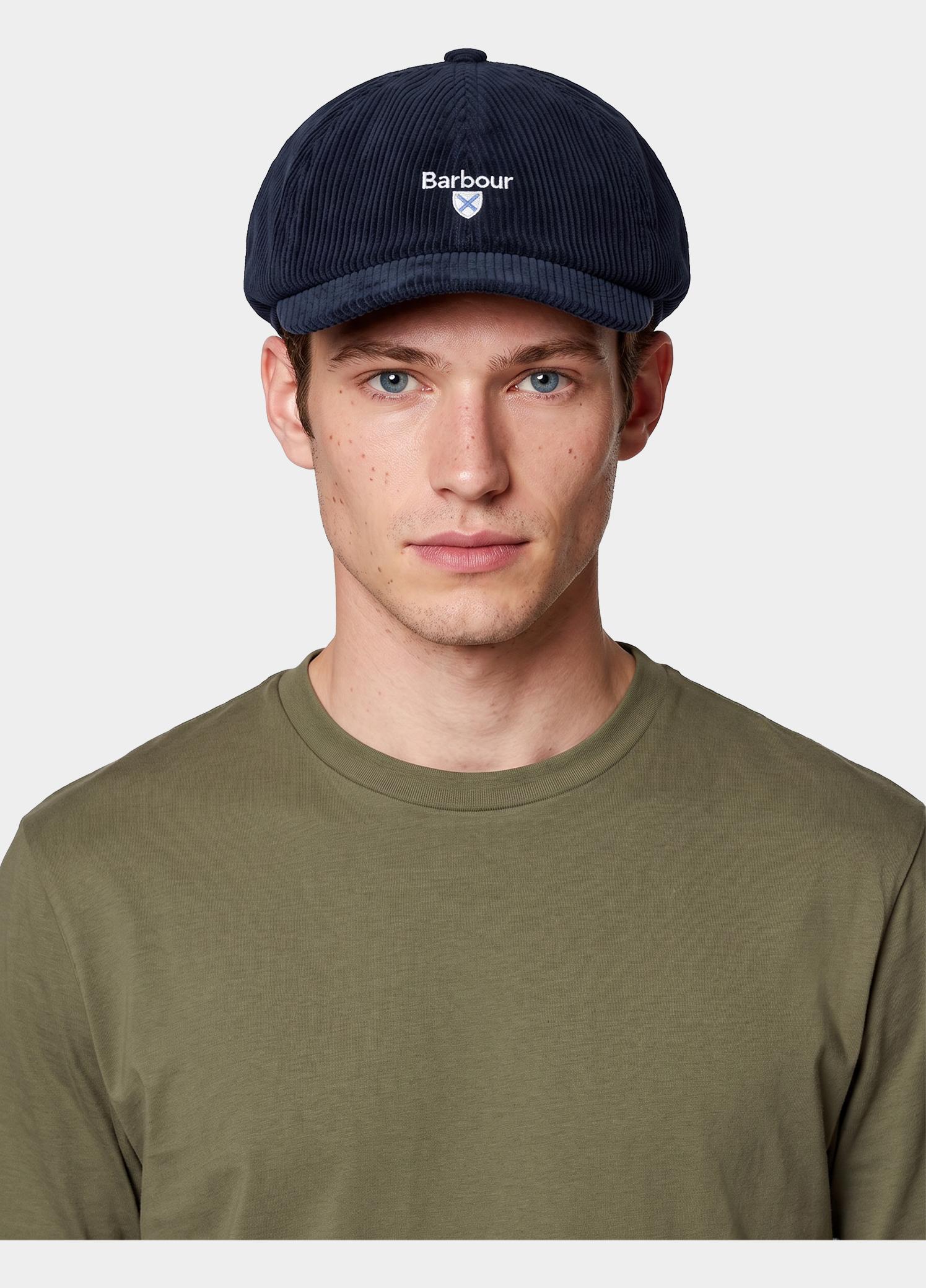 Barbour Pet Blauw Preston Cord Cap MHA0911/NY91