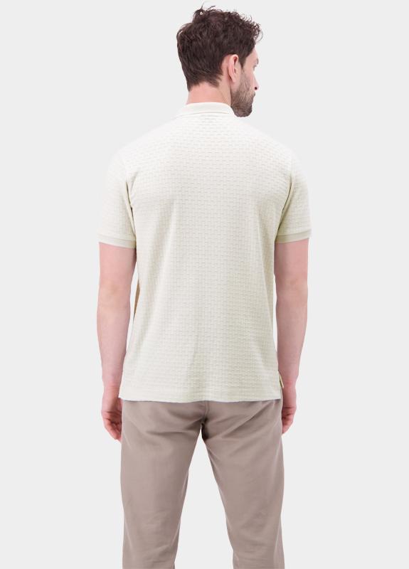 Lerros Polo korte mouw Beige  2633219/116