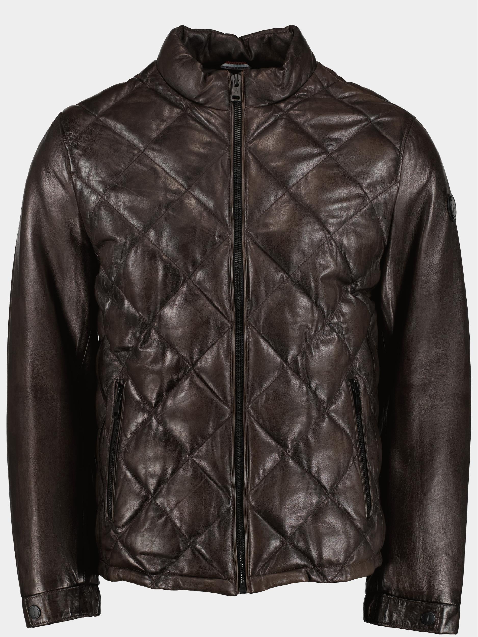 Donders 1860 Lederen Jack Bruin Leather Jacket 52332/580
