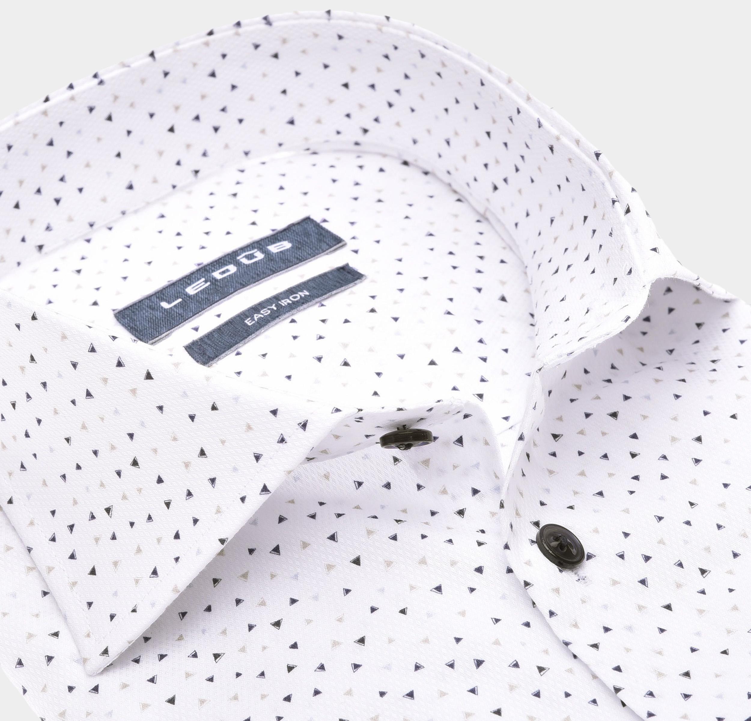 Ledub Business hemd lange mouw Wit LE24201 MFN 5 0142290/916000