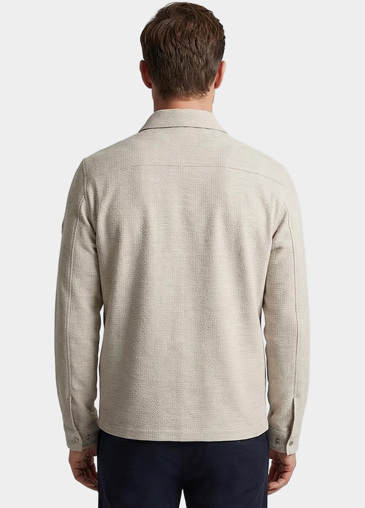 Giordano Overshirt Grijs Vercelli Full Zip Overshirt T 617505/91